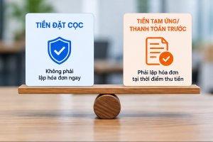 Phân biệt tiền cọc và tiền tạm ứng