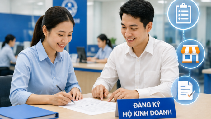 Thủ tục đăng ký đối với hộ kinh doanh
