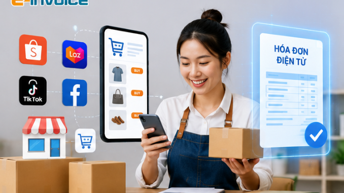 Kê khai thuế khi kinh doanh trên sàn thương mại điện tử
