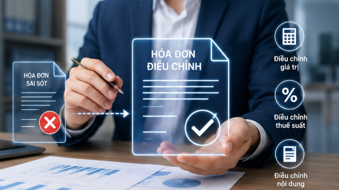 Hóa đơn điều chỉnh